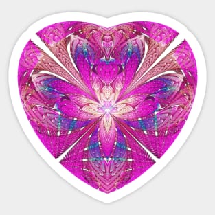 Love Burst Sticker